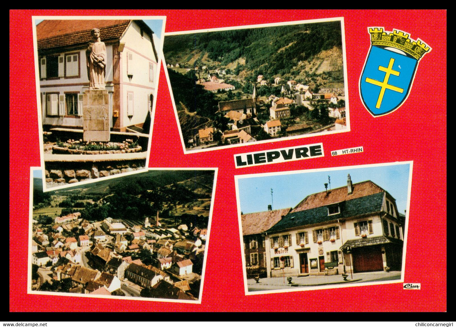 LIEPVRE - Multivues - Blason - Mairie - Edit. CIM - 1975 - Lièpvre