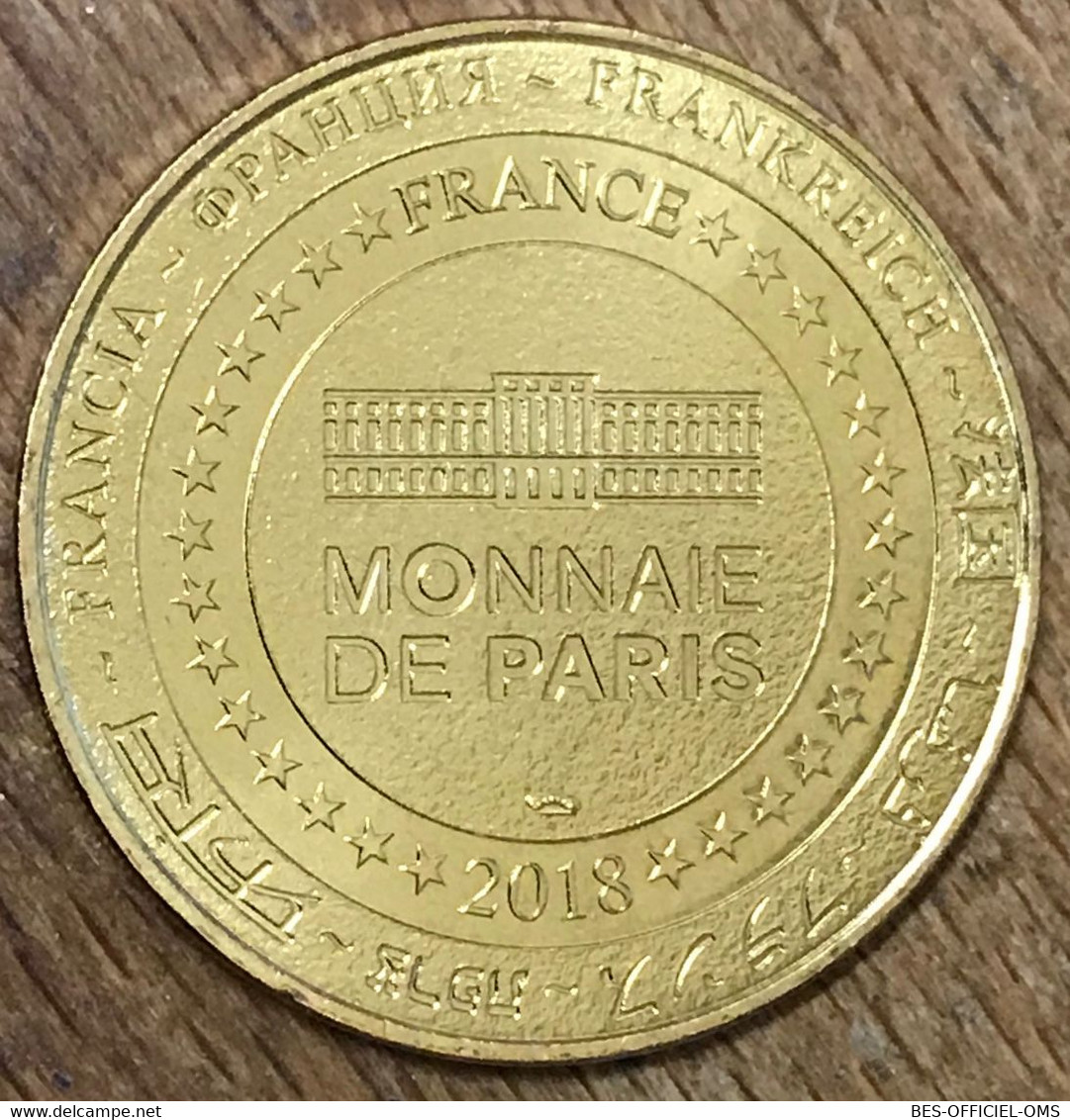 75008 PARIS LES CHAMPS ELYSÉES MDP 2018 MEDAILLE SOUVENIR MONNAIE DE PARIS JETON TOURISTIQUE MEDALS COINS TOKENS - 2018