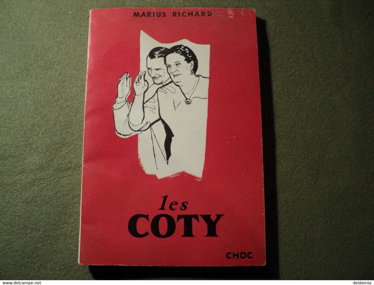 LES COTY. 1955. MARIUS RICHARD. CHOC VERSAILLES. MERCREDI 23 DECEMBRE 1954. - Films