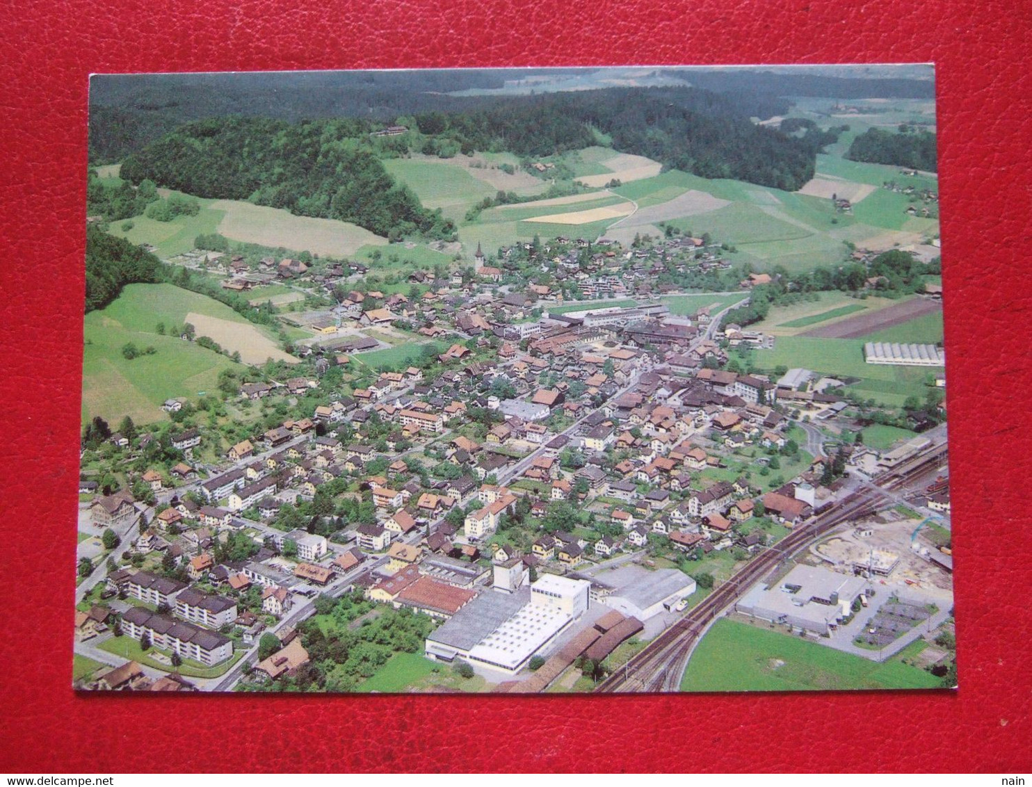 SUISSE - OBERBURG EMMENTAL - " VUE AERIENNE " - - Oberburg