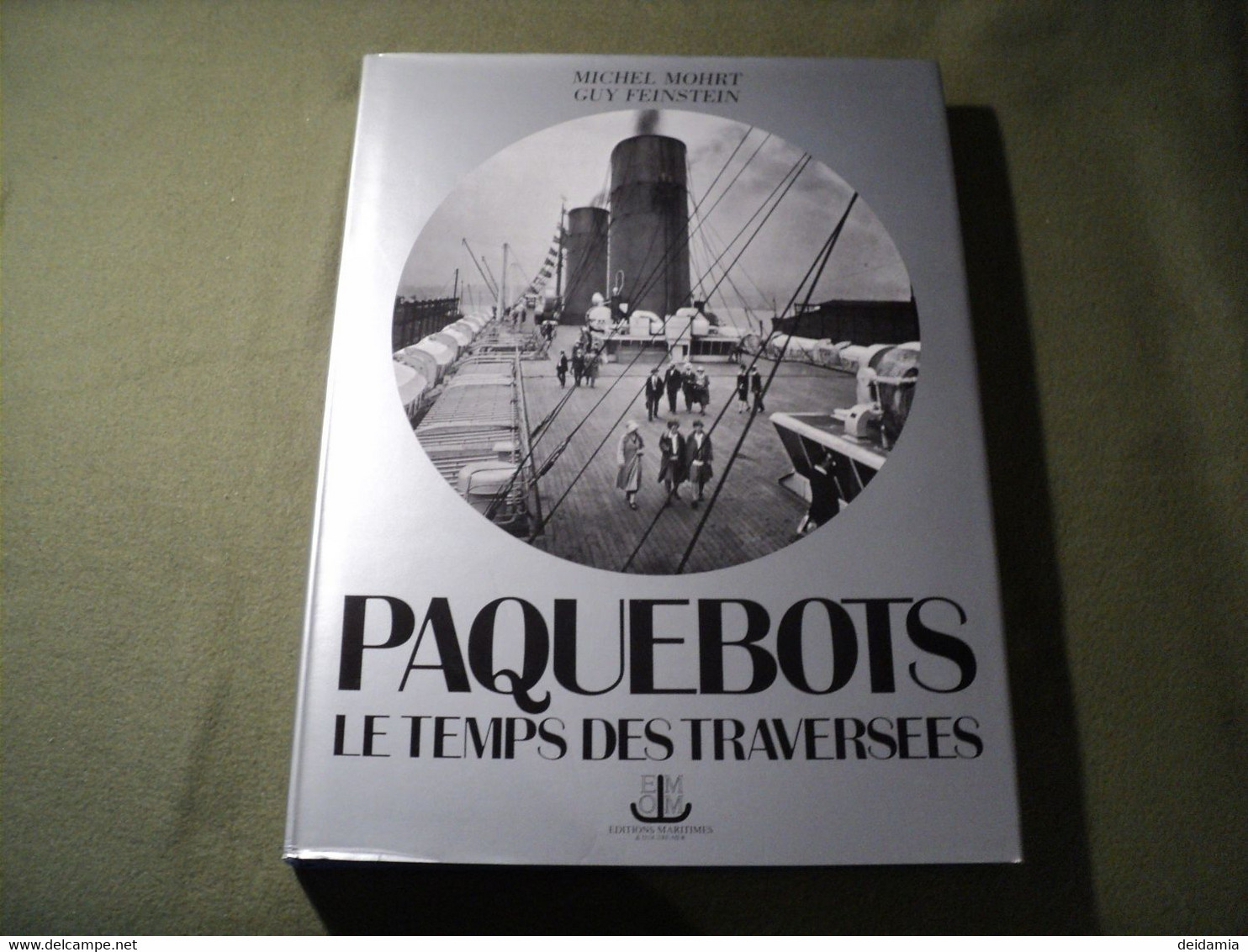 PAQUEBOTS LE TEMPS DES TRAVERSEES. 1980. MICHEL MOHRT / GUY FEINSTEIN EDITIONS MARITIMES. - Films