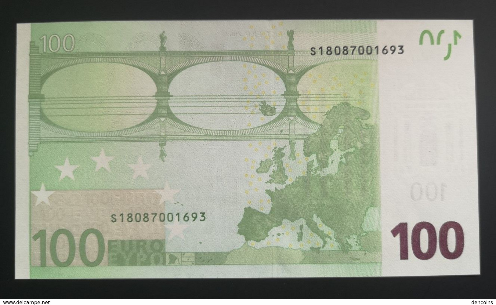 100 EURO  ITALIA 2002 J022E2 TRICHET ITALY  UNC- NEUF - SC - UNZ  !!!! - 100 Euro