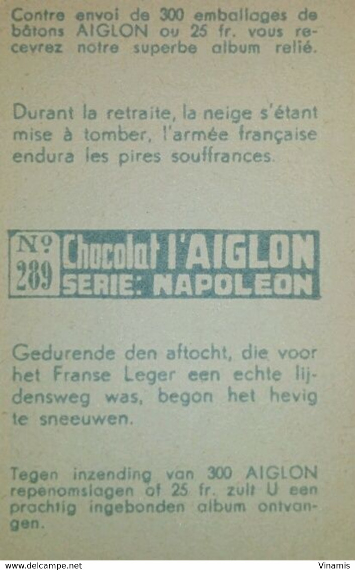 AIGLON - Série NAPOLEON - Chromos N° 241 Et 289 (2×) - Aiglon