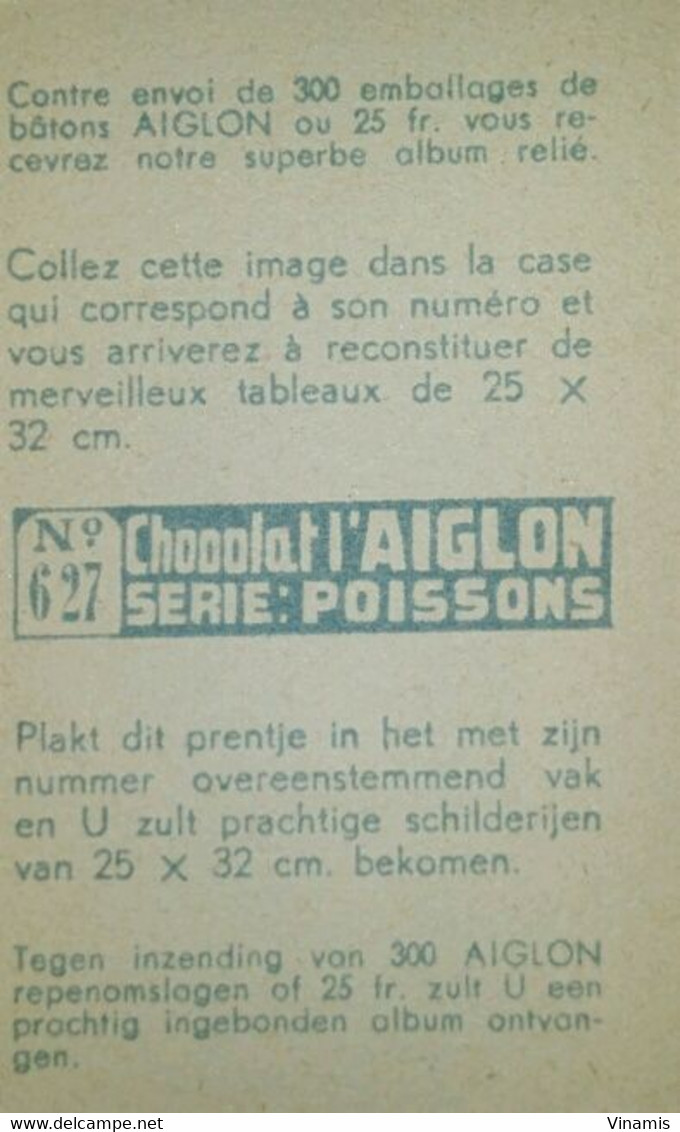 AIGLON - Série POISSONS - Chromos N° 627 Et 639 - Aiglon