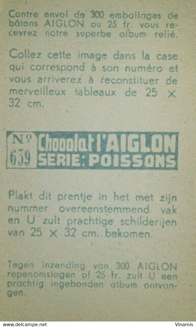 AIGLON - Série POISSONS - Chromos N° 627 Et 639 - Aiglon