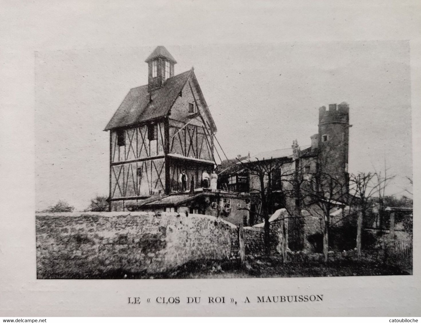 1911 PONTOISE - LA VIEILLE VILLE DE PONTOISE - ROCHES DE L'HERMITAGE - ÉGLISE SAINT MACLOU - NOTRE DAME - Ref LTDF 02