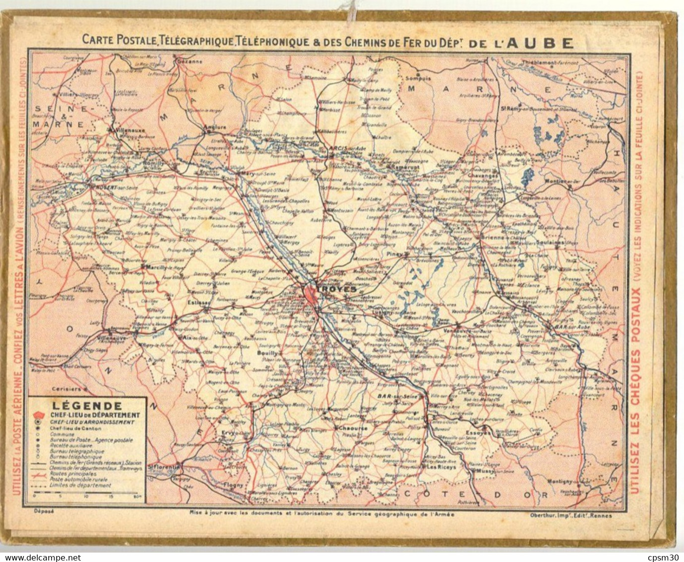 CALENDRIER GF 1936 - La Lanterne Et Le Marché De St-Pierre-d 'Oléron, Imprimeur Oberthur Rennes - Groot Formaat: 1921-40