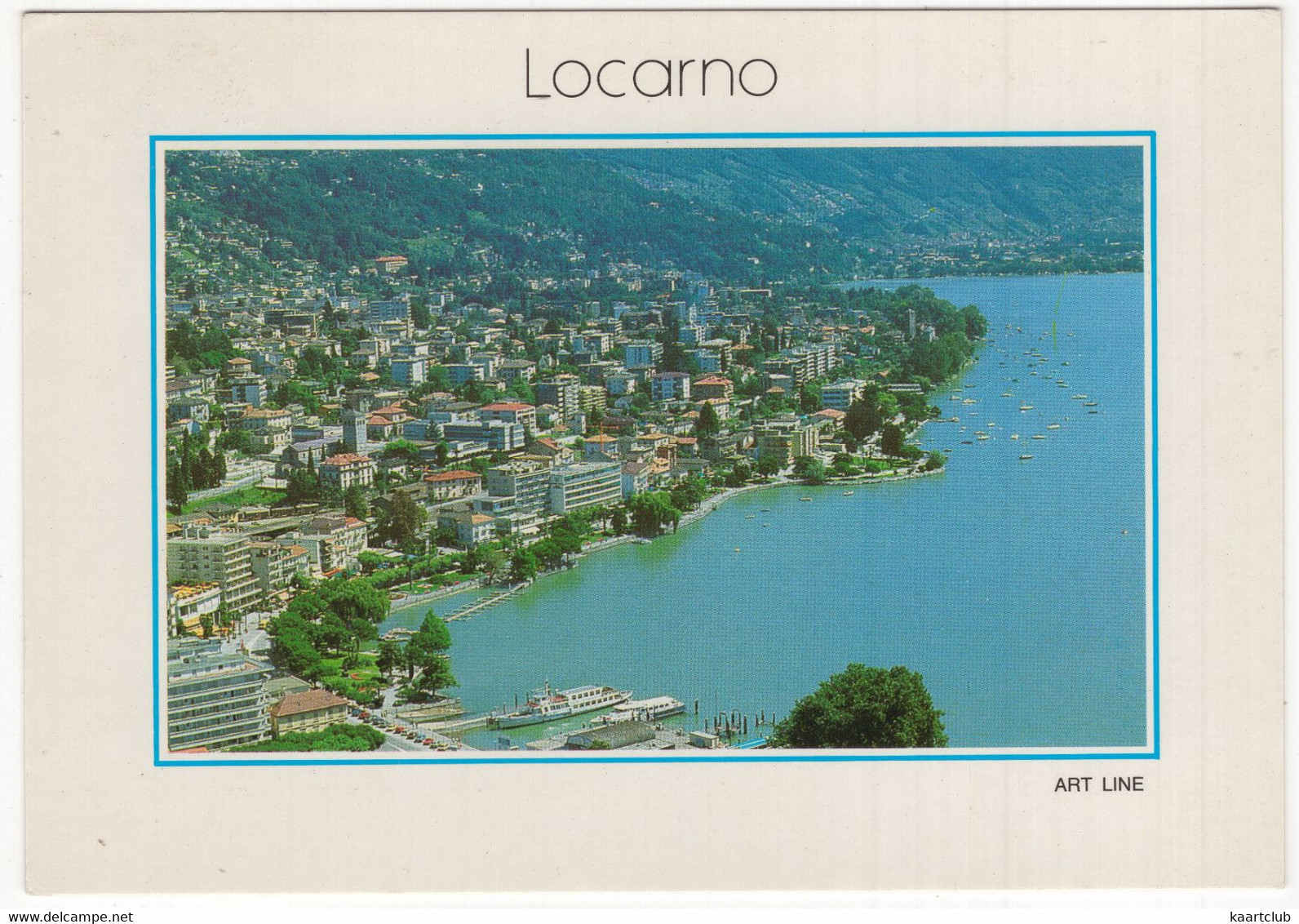 Locarno - Muralto - (Art Line) -  (TI, Suisse/Schweiz) - 1995 - Muralto