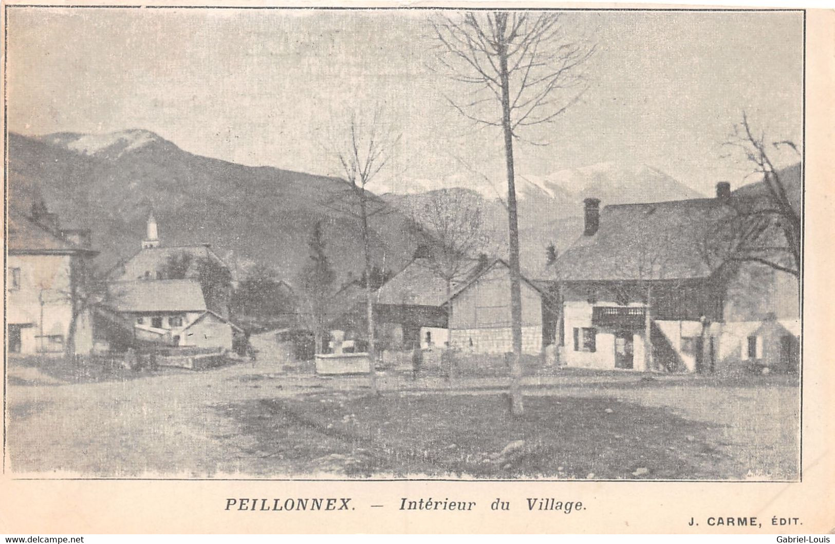 Peillonnex - Intérieur Du Village - Peillonnex