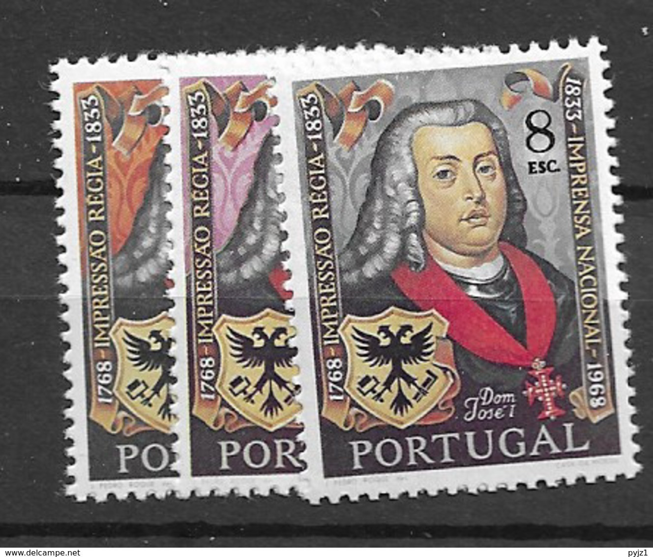 1969 MNH Portugal, Michel 1073-75  Postfris** - Neufs