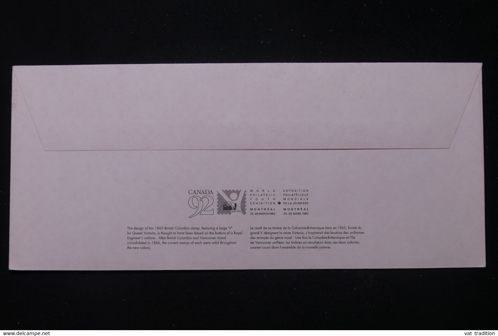 CANADA - Entier Postal De L'exposition Philatélique De Montréal En 1992 - L 92047 - 1953-.... Reign Of Elizabeth II