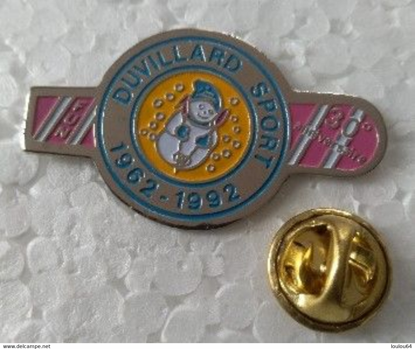 Pin's - DUVILLARD SPORT 1962-1992 - 30° Anniversaire- MEGEVE (74) - - Otros & Sin Clasificación