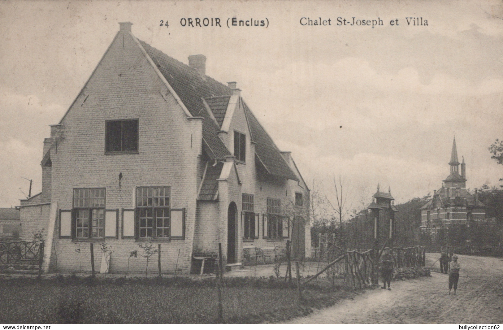 CPA - BELGIQUE - ORROIR (mont De L'enclus)  Chalet Saint Joseph Et Villa - Otros & Sin Clasificación