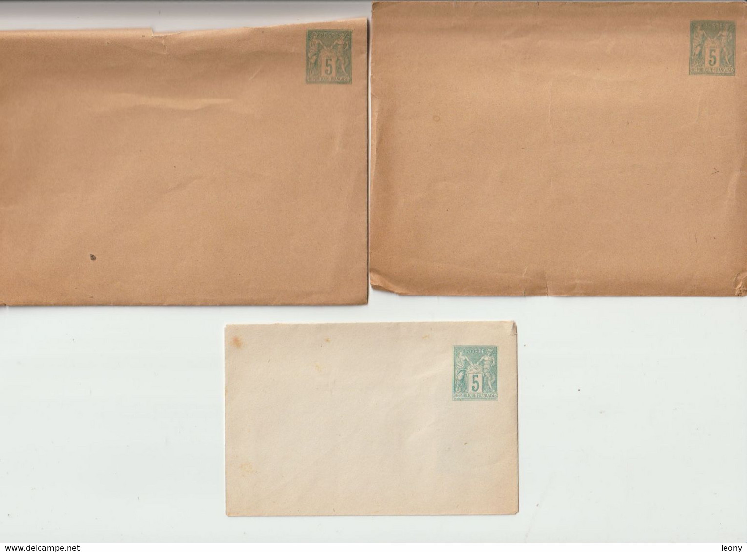 ENVELOPPES  " ENTIERS POSTAUX De FRANCE - NEUFS " - Overprinted Covers (before 1995)
