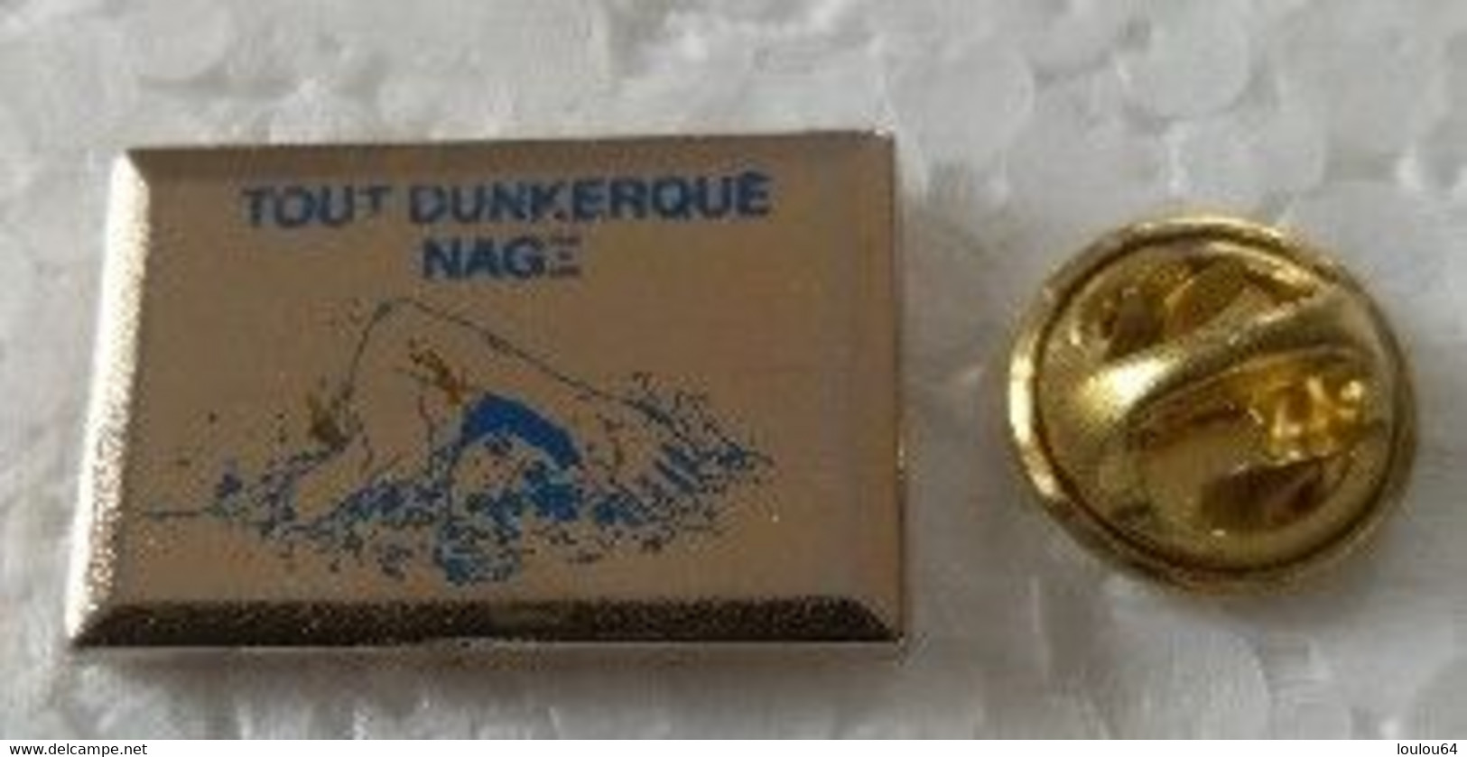 Pin's - Sports - Natation - TOUT DUNKERQUE NAGE  - - Natation