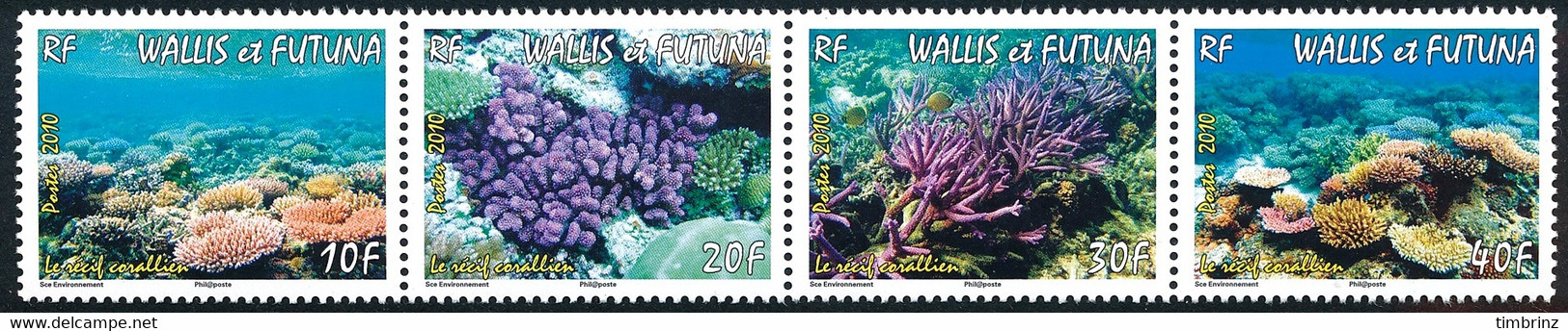 WALLIS ET FUTUNA Année Complète 2010 - Yv. 728 à 744 ** MNH - 17 Timbres  ..Réf.W&F23103 - Komplette Jahrgänge