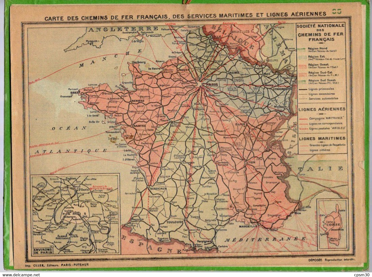CALENDRIER GF 1940 - Le Port De Martigues, Dessin De ??R Michault??, Imprimeur Oller Puteaux - Big : 1921-40