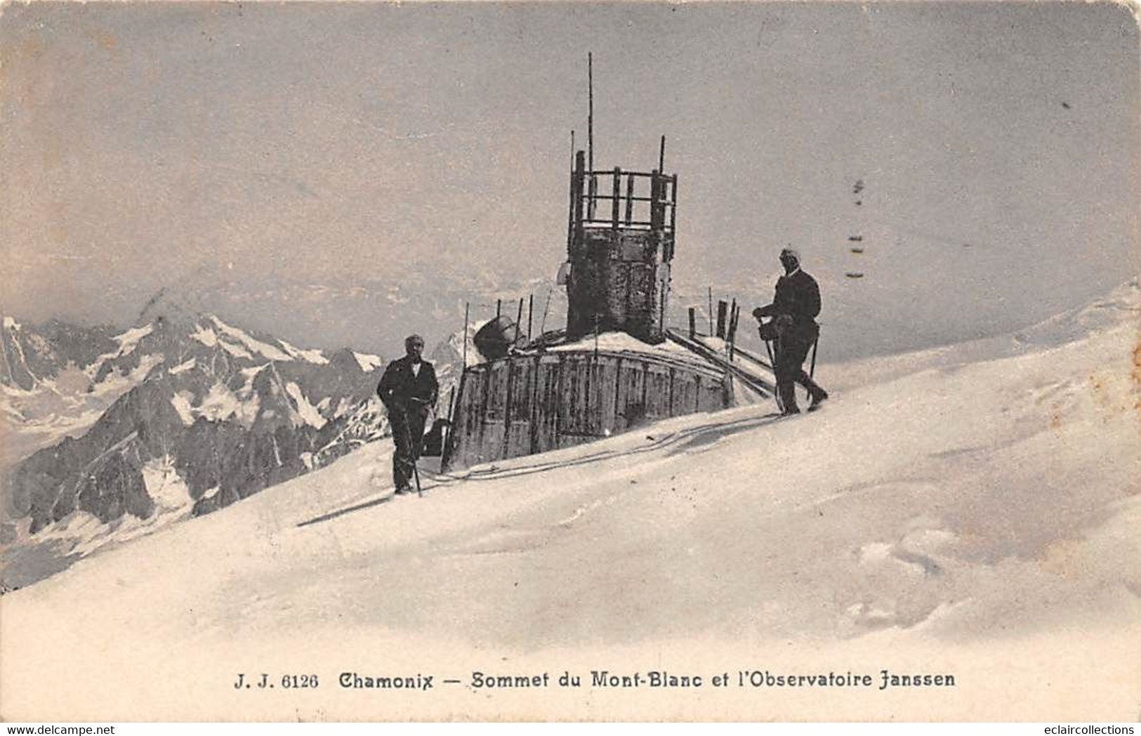 Chamonix         74       Mont-Blanc Et Observatoire Janssen    N° 6126         (voir Scan) - Chamonix-Mont-Blanc