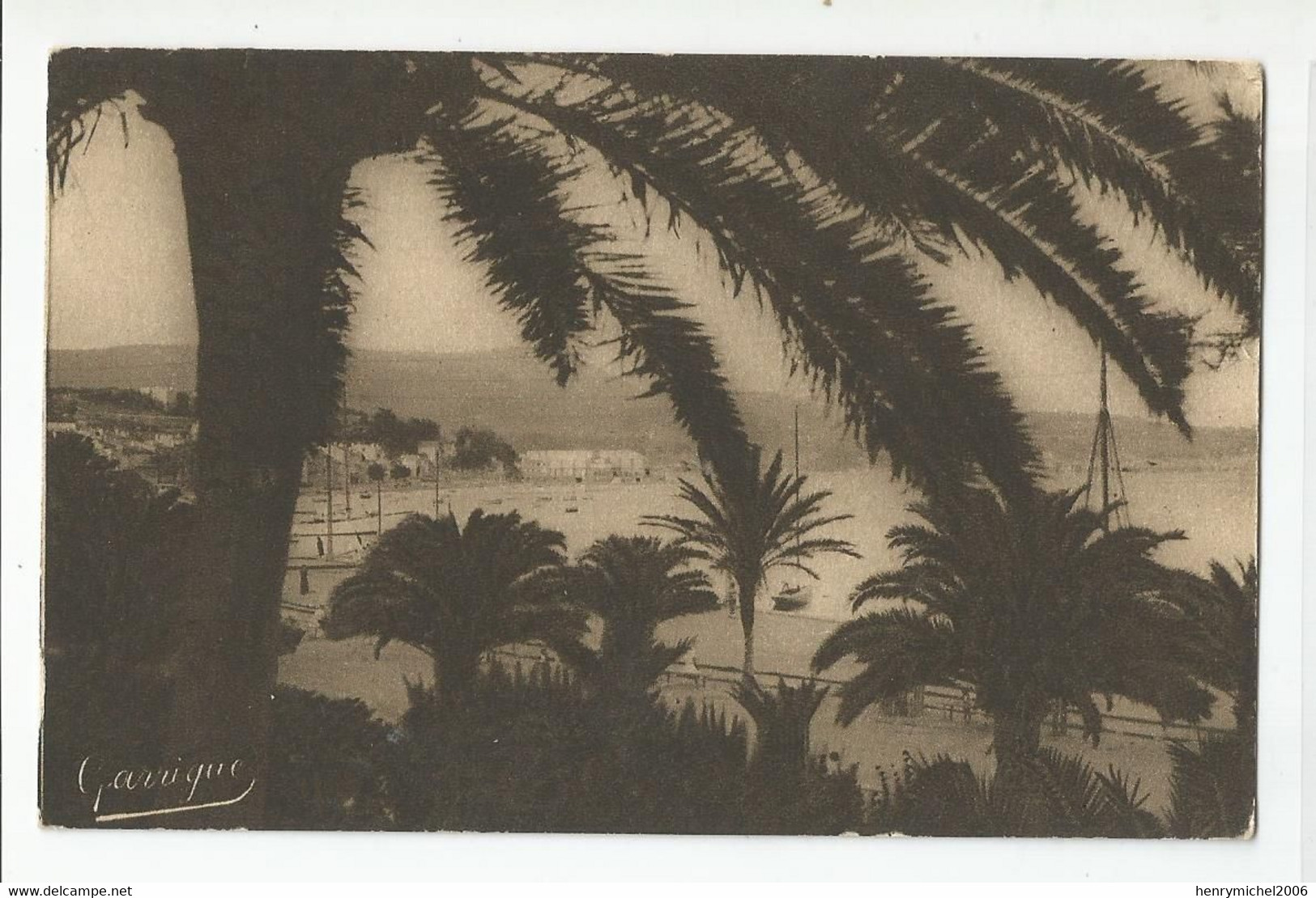 Var 83 Bandol Panorama Sur Casino Et Port 1943 Ed Garrigue Régie Tabacs - Bandol