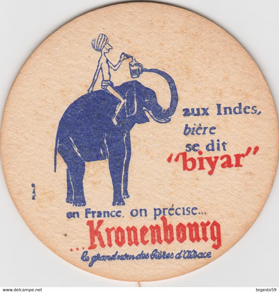 * SOUS BOCK KRONENBOURG - Sotto-boccale