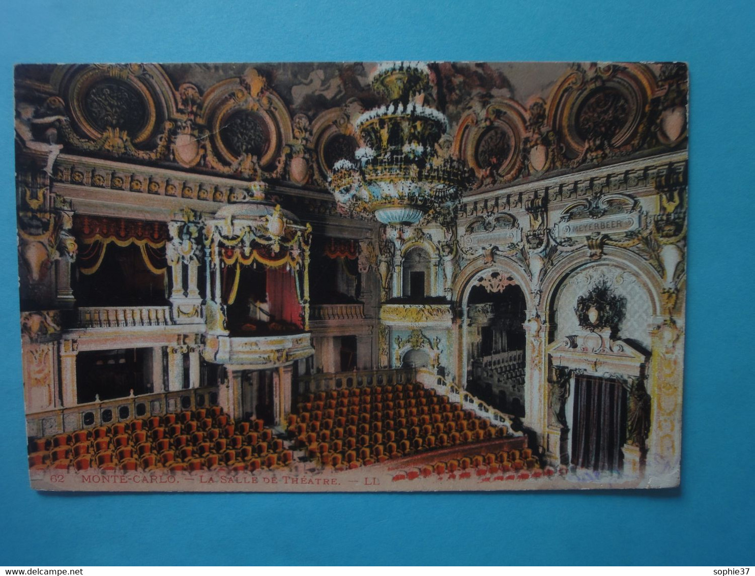 Monte-Carlo-la Salle De Théâtre - Teatro De ópera