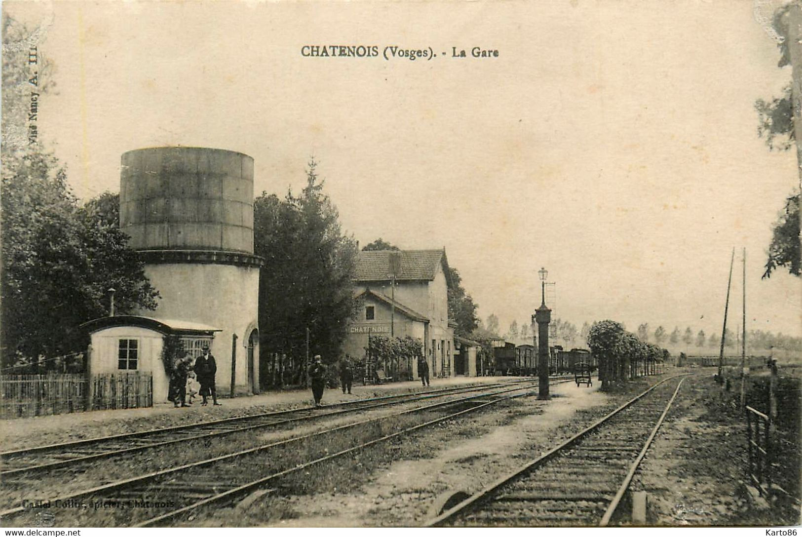 Chatenois * La Gare * Ligne Chemin De Fer Des Vosges - Chatenois