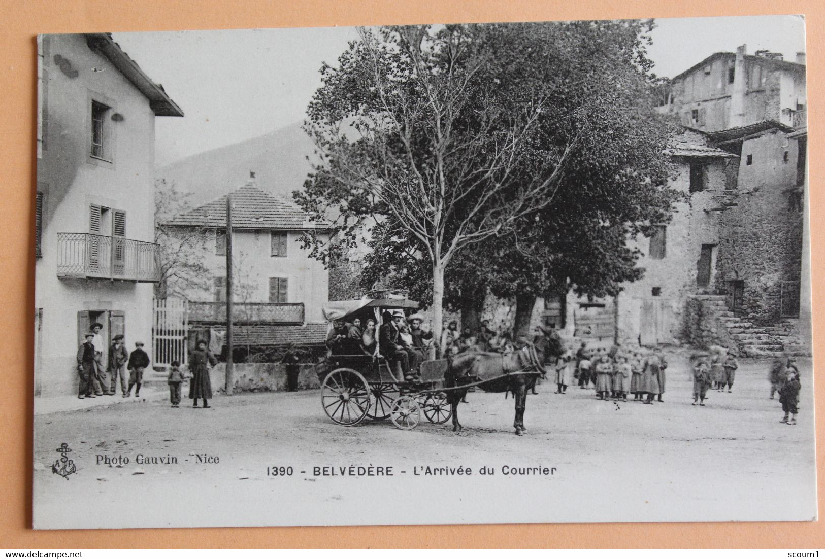 Belvédère - L'arrivée Du Courrier - Belvédère