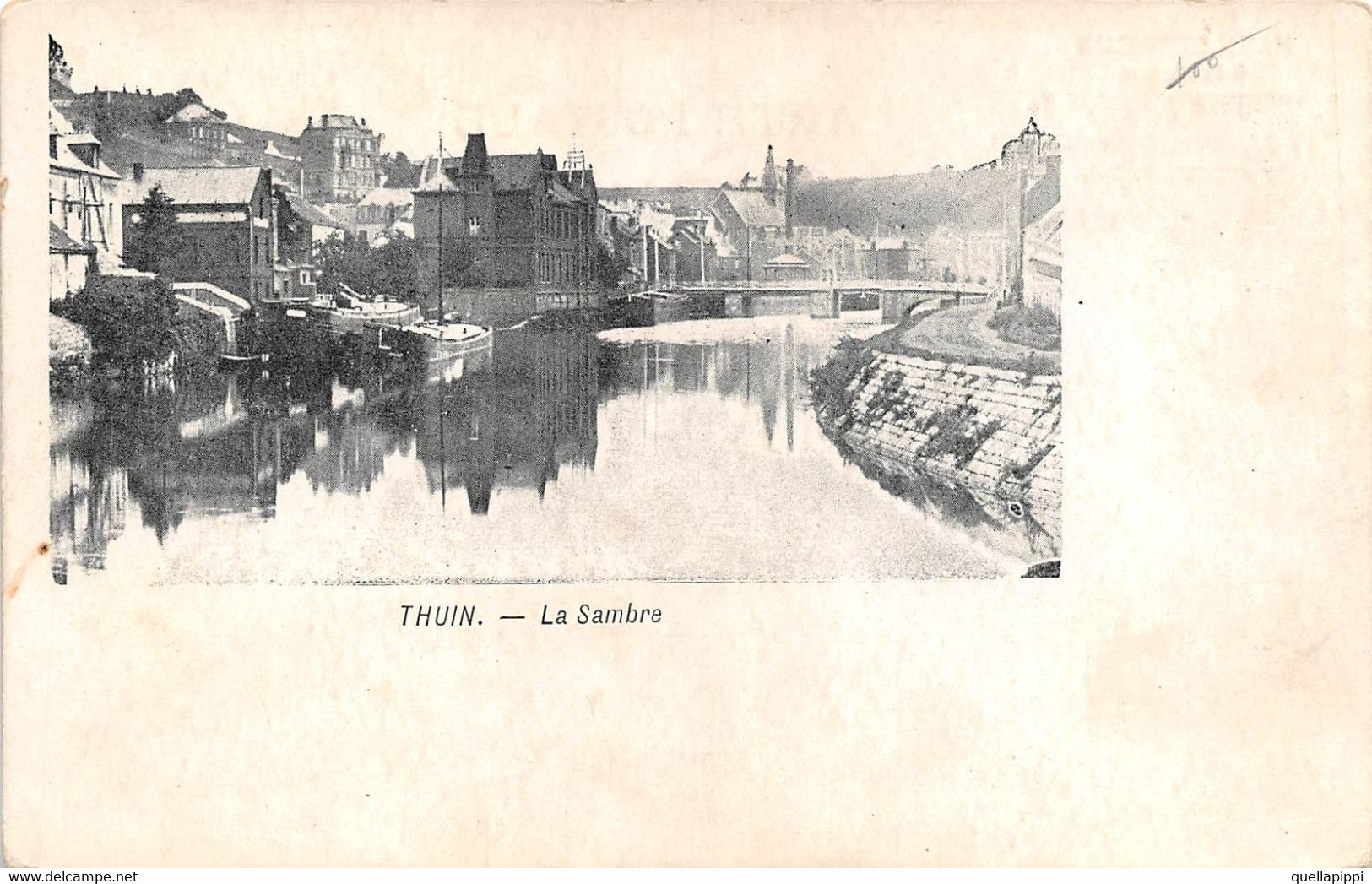 M012333 "THUIN-LA SAMBRE"-VERA FOTO-CART NON SPED - Thuin