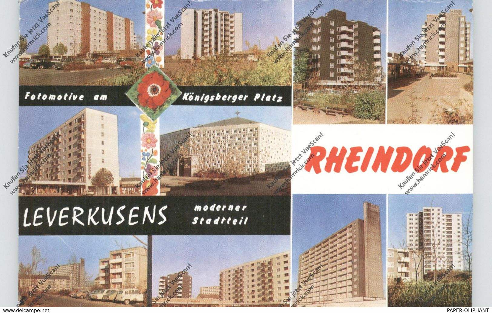 5090 LEVERKUSEN - RHEINDORF, Rund Um Den Königsberger Platz - Leverkusen