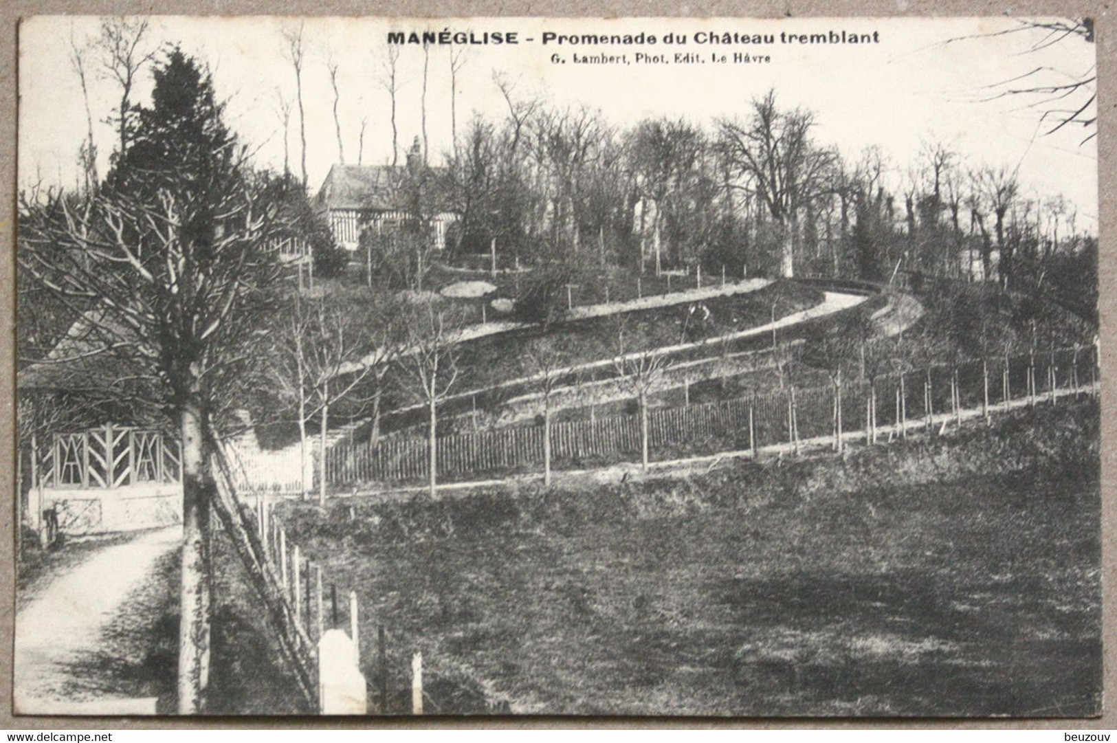 CP Environs Du Havre MANÉGLISE Promenade Du Château Tremblant - Altri & Non Classificati