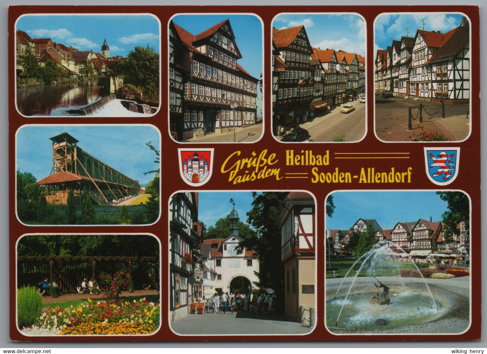 Bad Sooden Allendorf - Mehrbildkarte 30 - Bad Sooden-Allendorf
