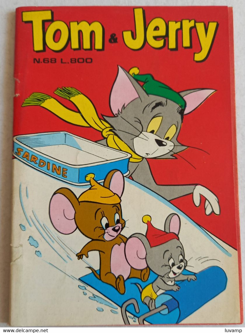 TOM & JERRY   N. 68  DEL  DICEMBRE 1986  EDIZIONI  CENISIO ( CART 48) - Humor