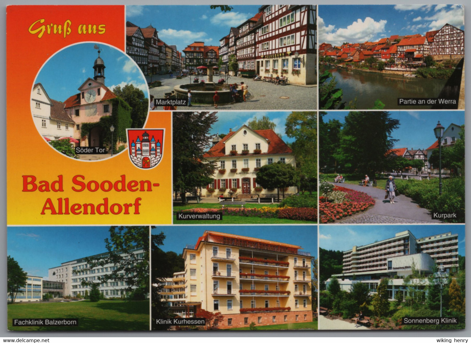 Bad Sooden Allendorf - Mehrbildkarte 32 - Bad Sooden-Allendorf