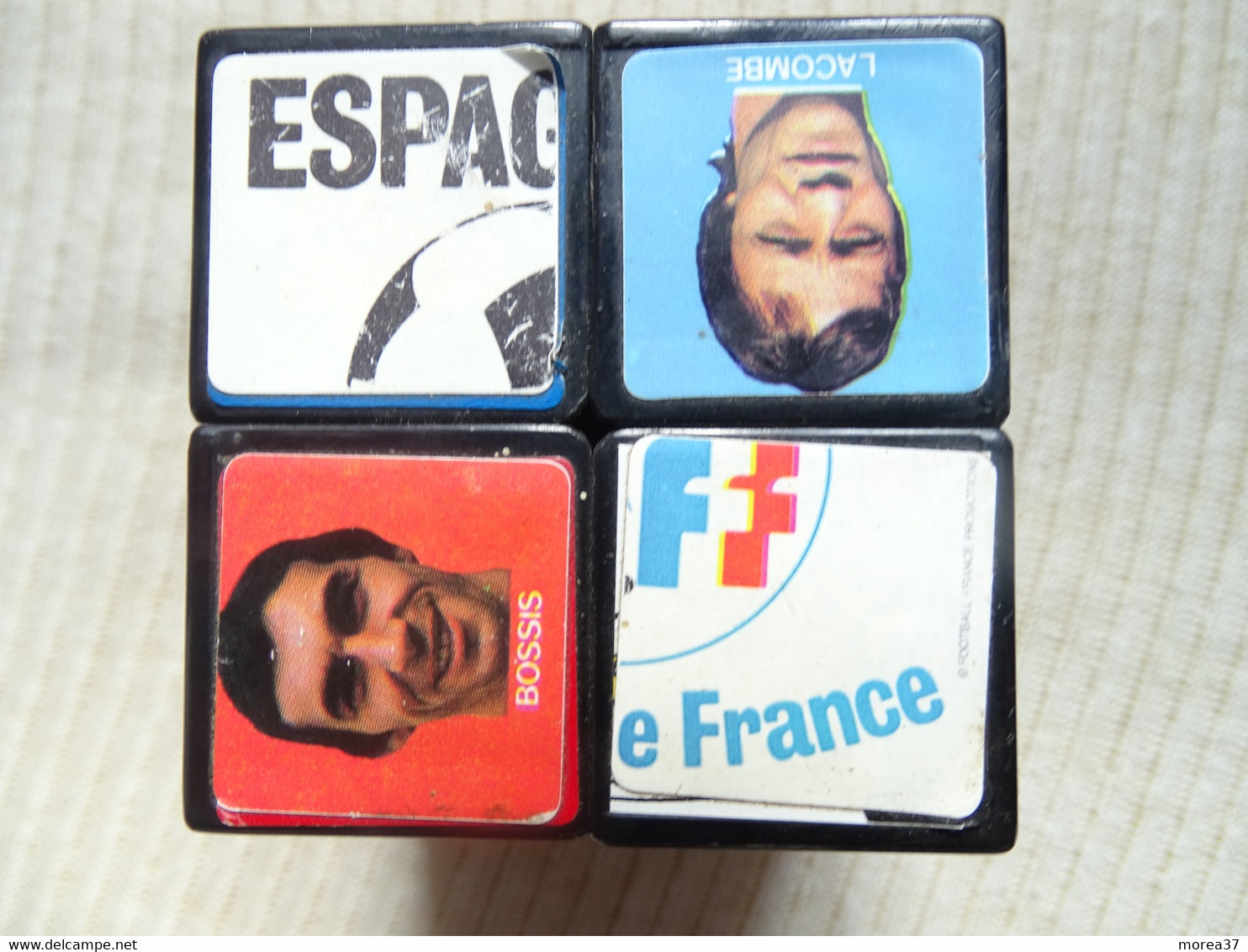 Rubicks Cube De L'équipe De France Espagne 82 (RARE - Andere & Zonder Classificatie