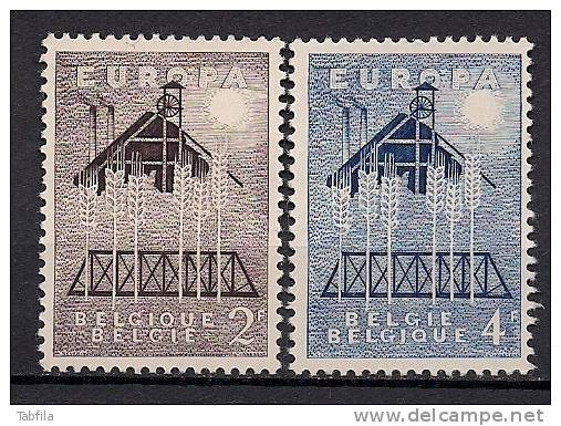 BELGIEN / BELGIQUE - 1957 - 2v ** MNH - 1957