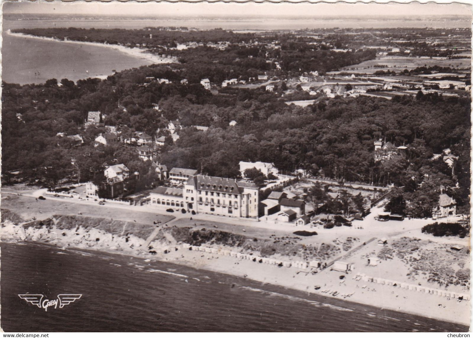 44. SAINT BREVIN L'OCEAN . VUE AÉRIENNE. VUE GENERALE. ANNÉES 50. COLL LA FRANCE VUE DU CIEL... - Saint-Brevin-l'Océan