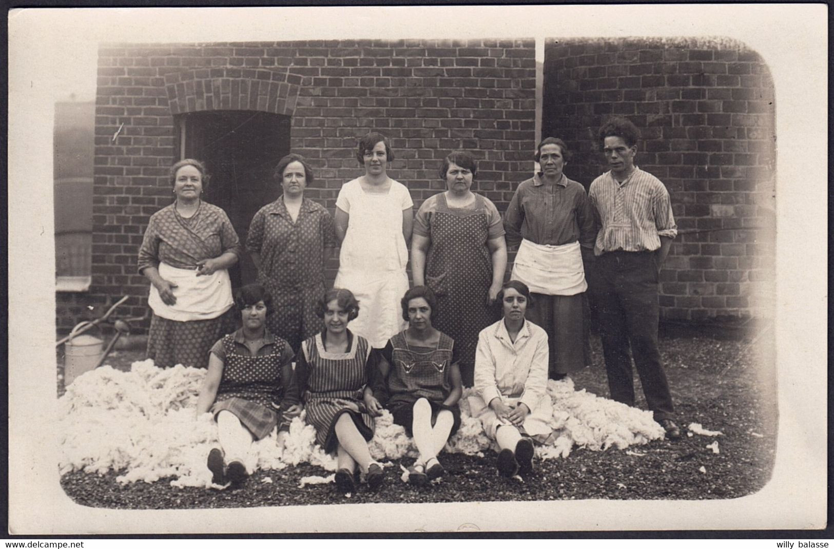 +++ CPA - Photo Carte - Foto Kaart - MEMBACH - Baelen - Groupe Femmes Et Homme  // - Baelen