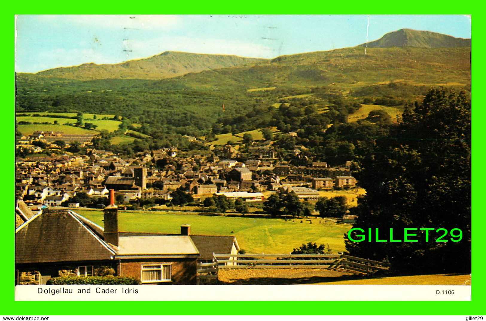 MERIO, PAYS DE GALLES - DOLGELLAU AND CADER IDRIS -  CIRCULÉE EN 1976 - - Merionethshire