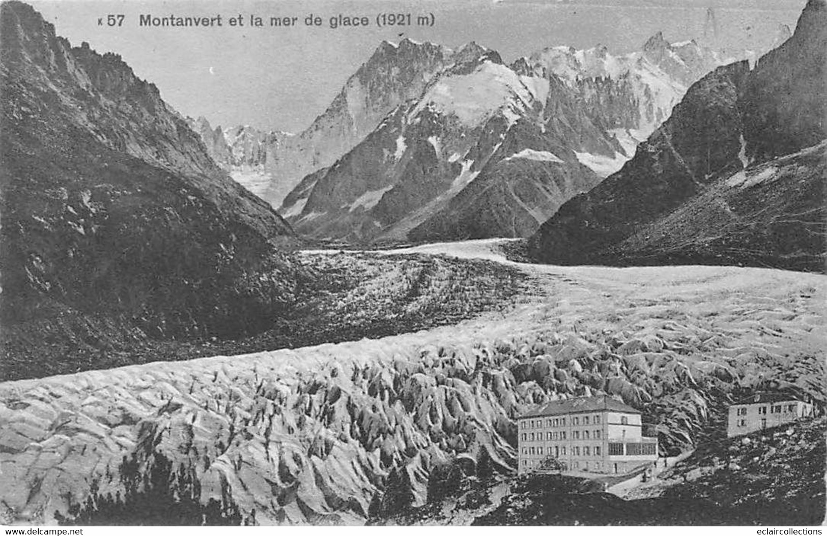 Chamonix         74           Montanvert Et La Mer De Glace     N° 57     (voir Scan) - Chamonix-Mont-Blanc