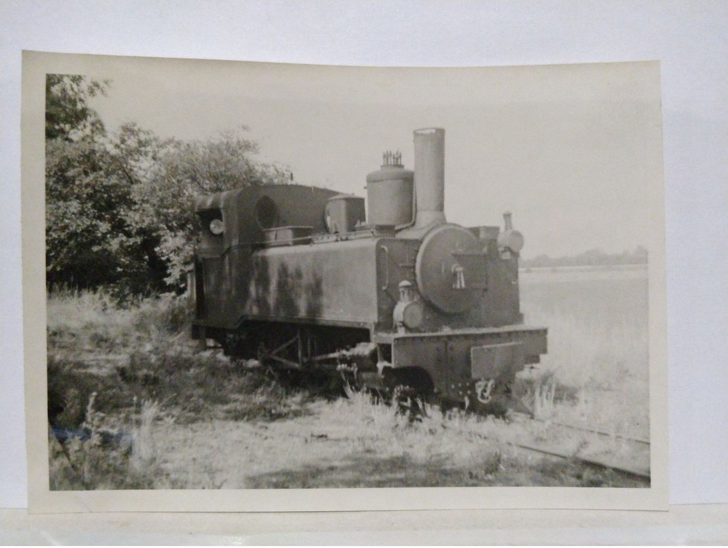 Locomotive. Waltham Iron Ore Co. Knipton. Cambrai. 8.5x13.5 Cm - Eisenbahnen