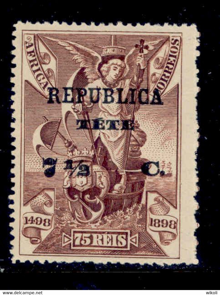 ! ! Tete - 1913 Vasco Gama On Africa 7 1/2 C - Af. 06 - MH - Tete