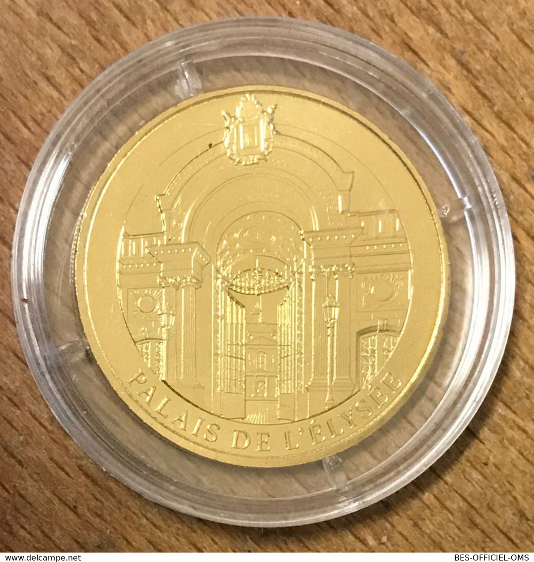 75008 PARIS PALAIS DE L'ÉLYSÉE MDP 2016 MEDAILLE SOUVENIR MONNAIE DE PARIS JETON TOURISTIQUE MEDALS COINS TOKENS - 2016