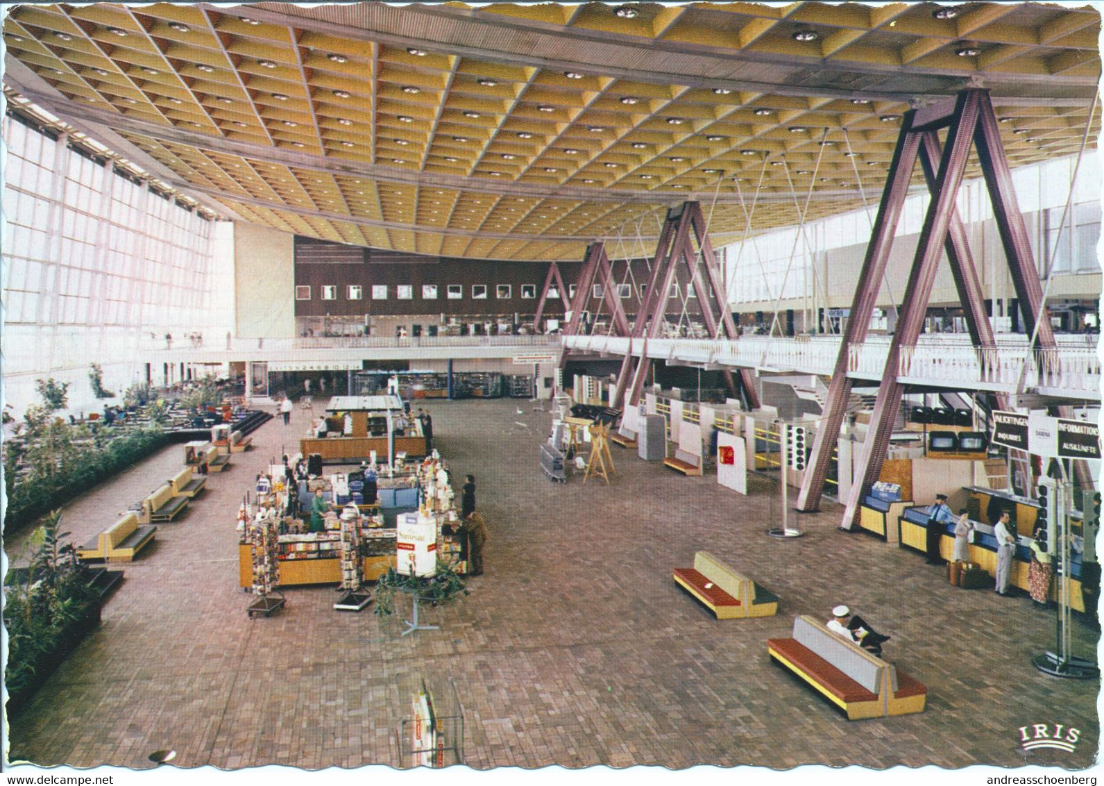 Luchthaven Brussel-Nationaal Transithal / Flughafen Brüssel-Zaventem Transithalle - Brussels Airport