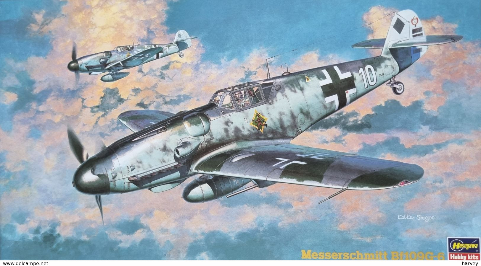 Hasegawa 1/48e Messerschmitt 109G-6 - Avions