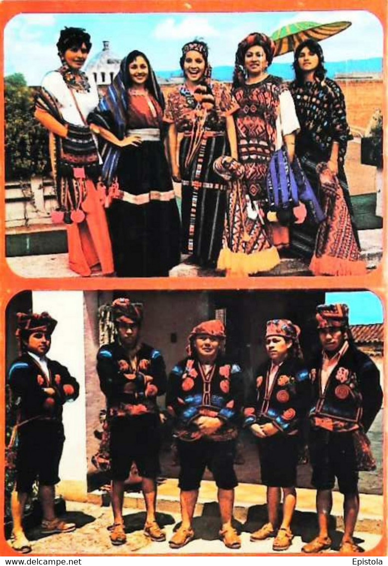 ►CPSM Guatemala Trajes Tipicos 1980 - Guatemala