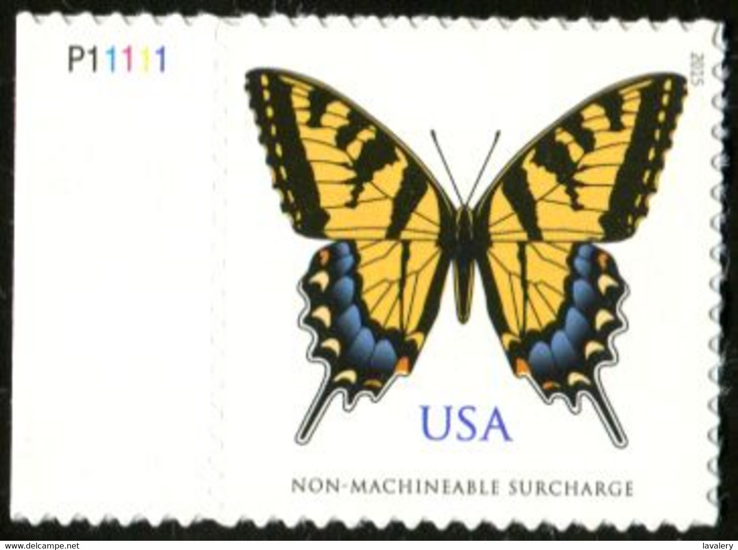 UNITED STATES USA 2015 Eastern Tiger Swallowtail Butterflies Butterfly Insects Animals Fauna MNH - Mariposas