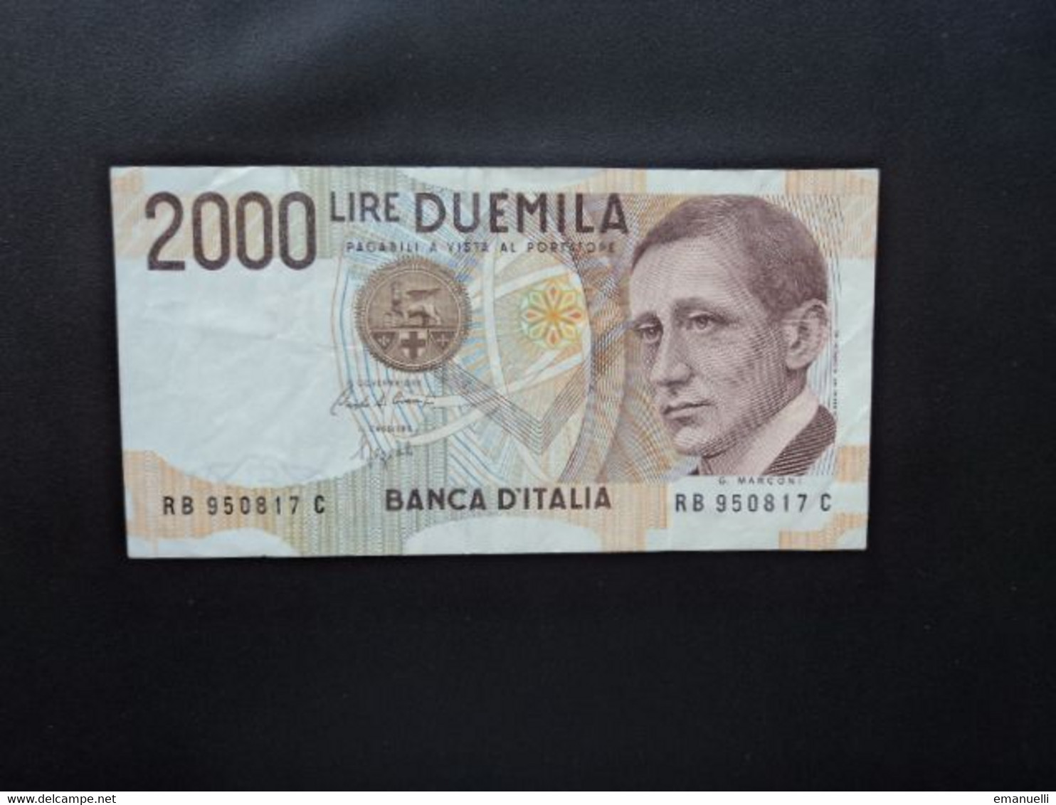 ITALIE * : 2000 LIRE    6.3.1992   CI 68 BS 506 ** / P 115       TTB+ *** - 2.000 Lire