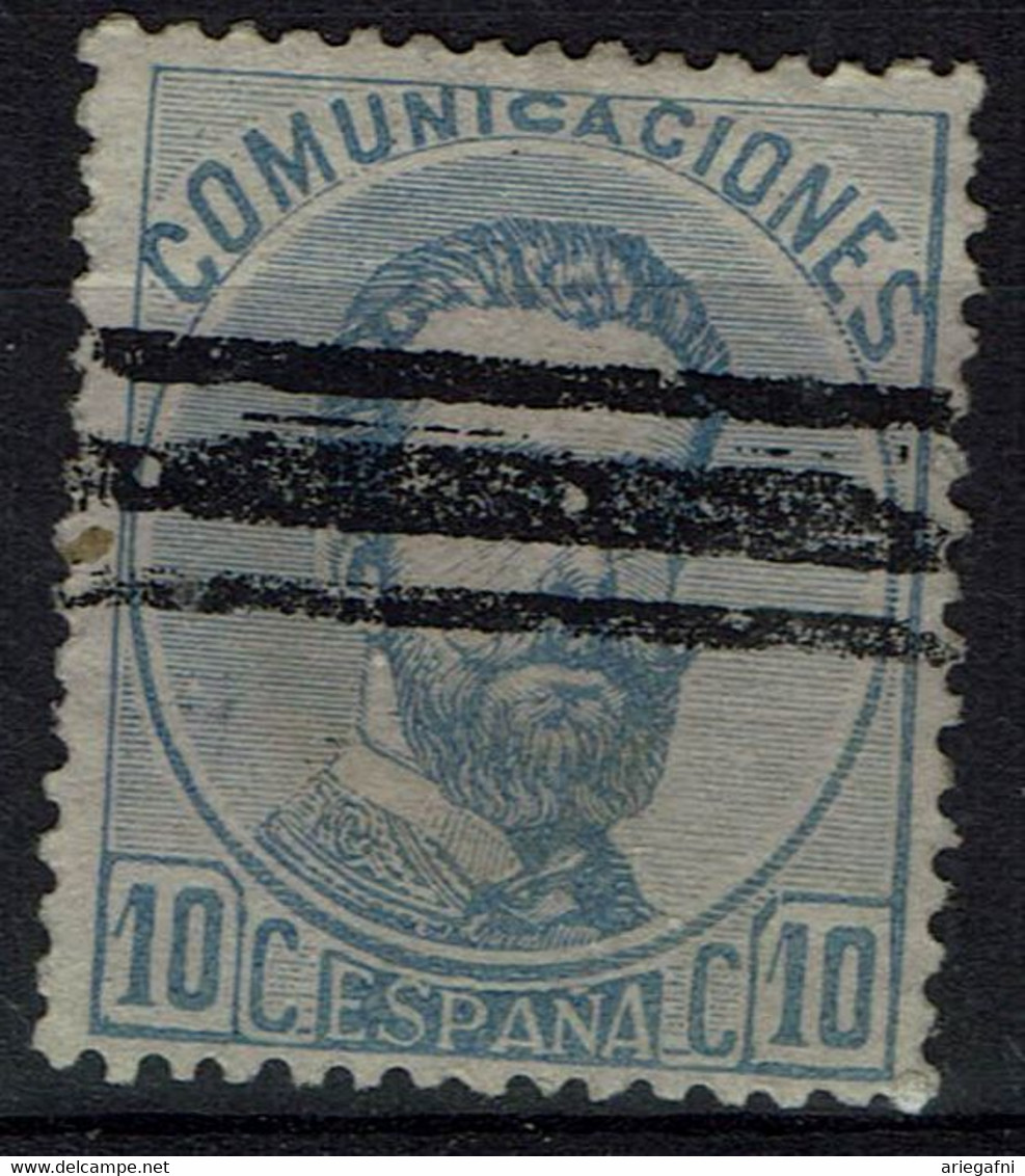 SPAIN 1872 KING AMADEO I MI No 113 USED VF!! - Oblitérés