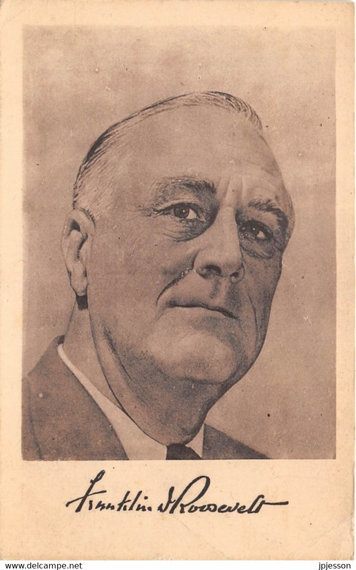 ETATS UNIS - PRESIDENT FRANKLIN ROOSEVELT - POLITIQUE - Presidentes