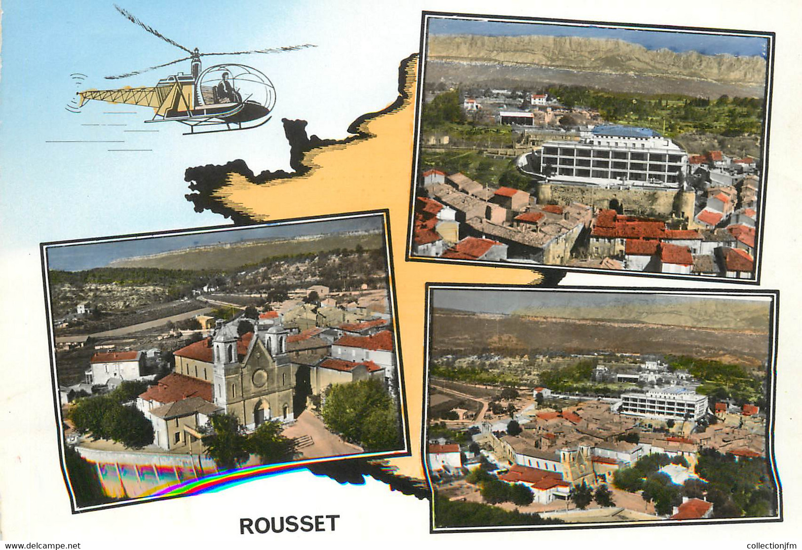 / CPSM FRANCE 13 "Rousset" - Rousset